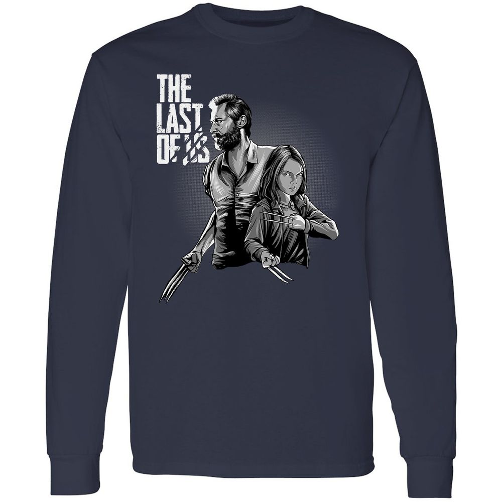Long Sleeve T-Shirt - C6KWM5B7 - Navy - 2