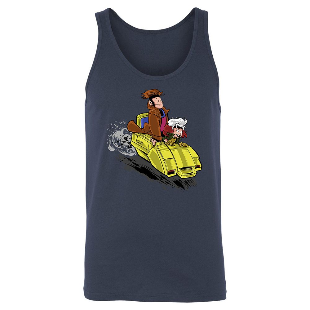 Unisex Jersey Tank - NE56QHS9 - Navy - 2