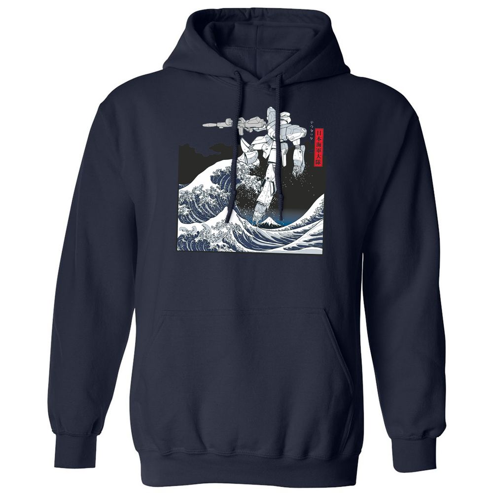 Classic Unisex Hoodie - D4LAUM6L - Navy - 2