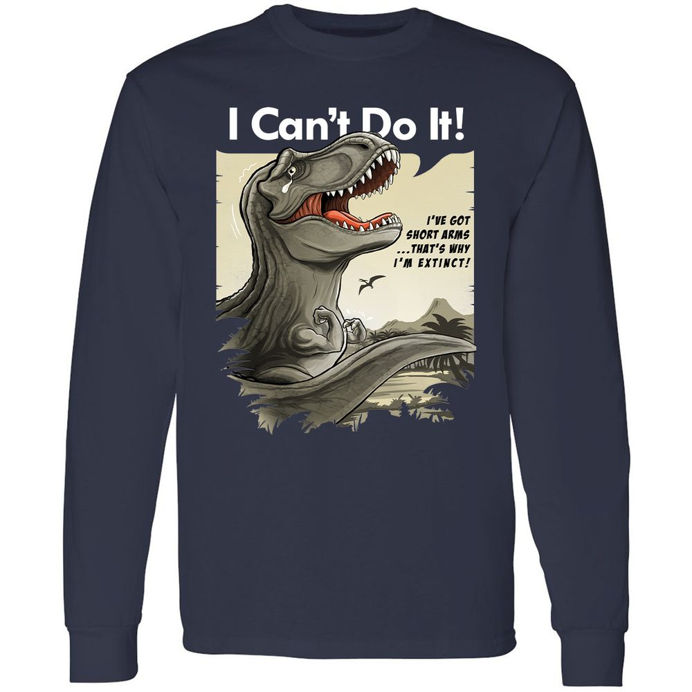 Long Sleeve T-Shirt - R2R6TXVA - Navy - 2