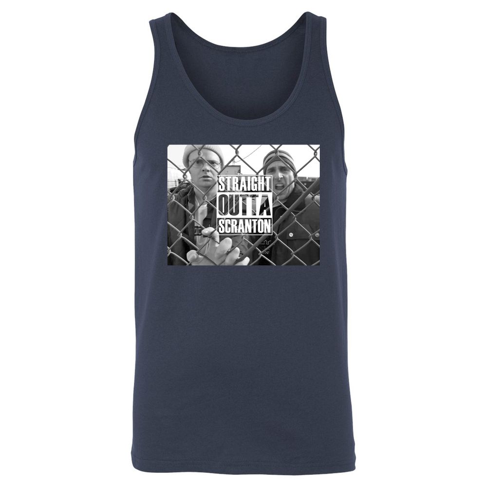 Unisex Jersey Tank - D5R9P8AV - Navy - 2