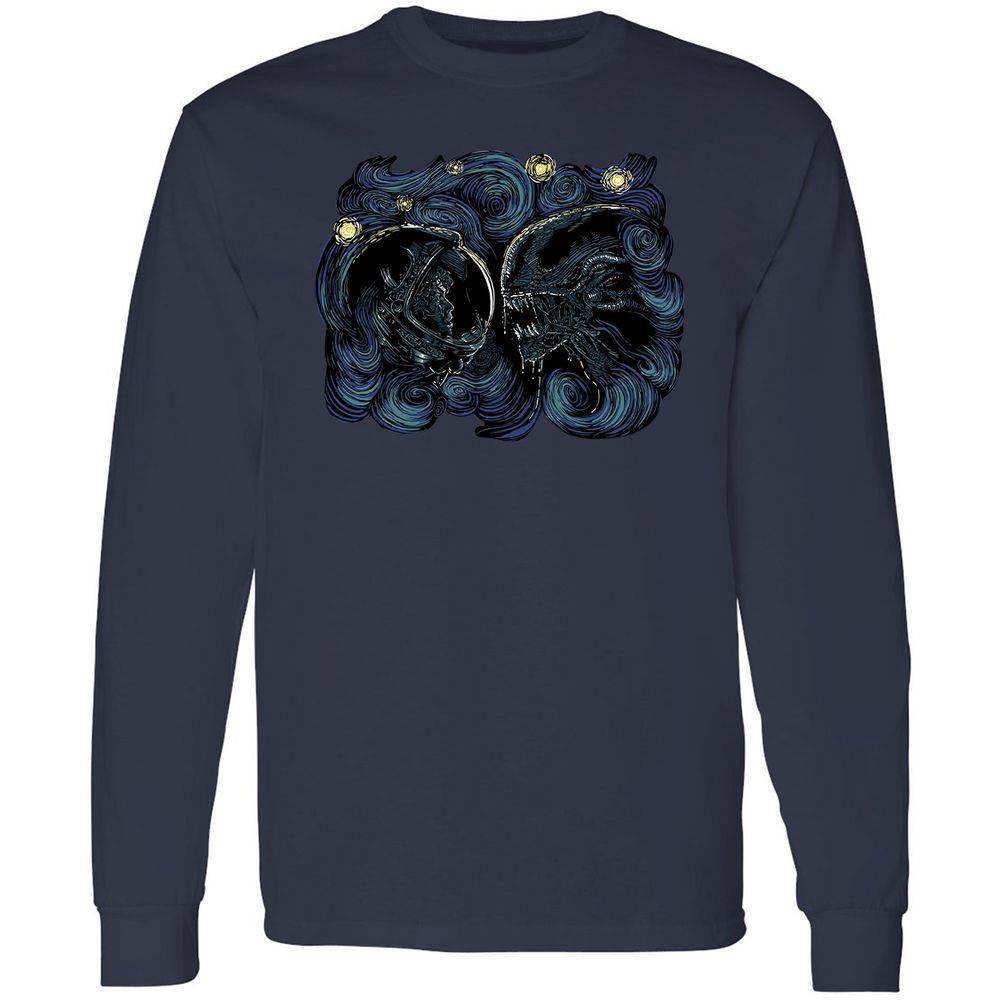 Long Sleeve T-Shirt - 7SWFBD9G - Navy - 2