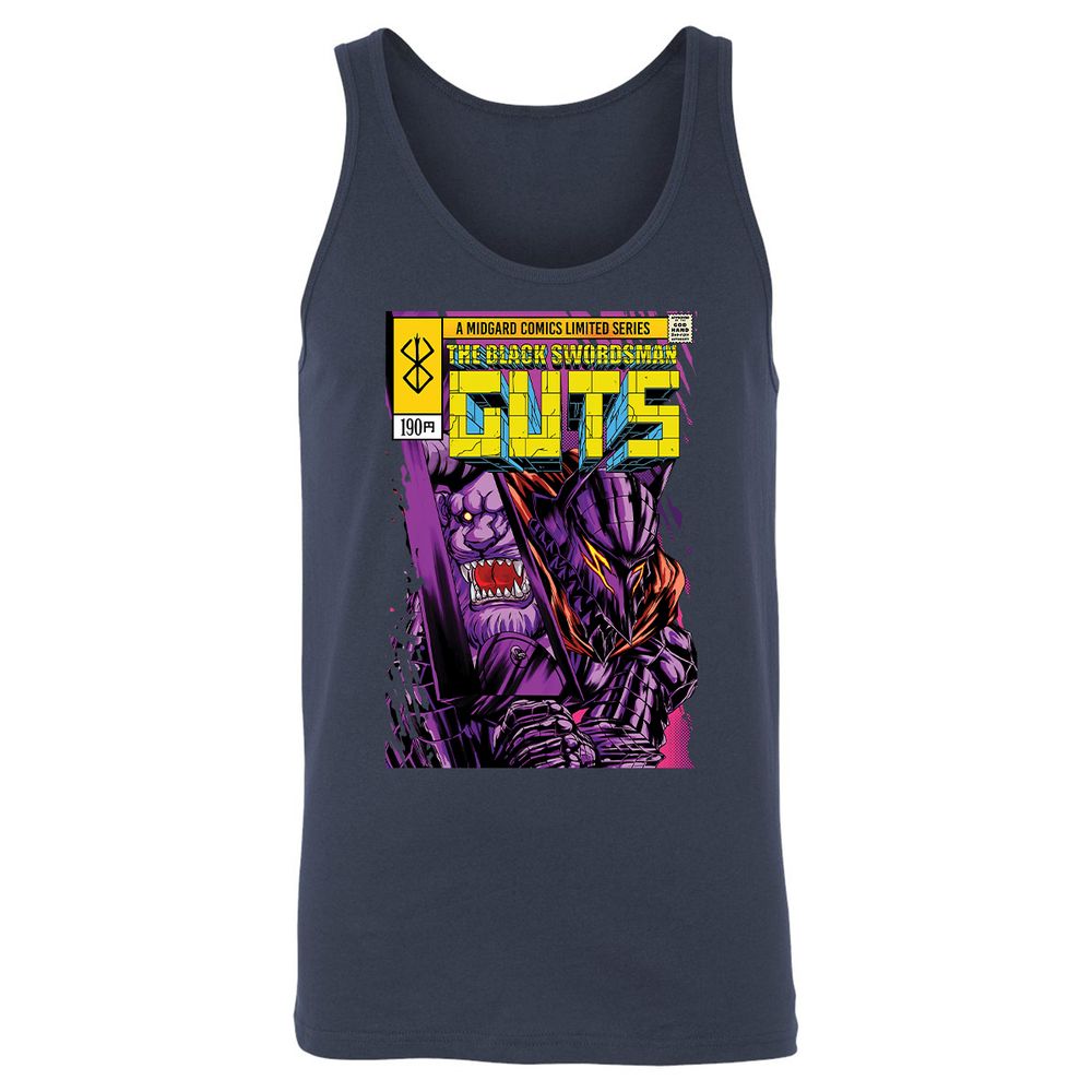 Unisex Jersey Tank - XCUH6NHC - Navy - 2