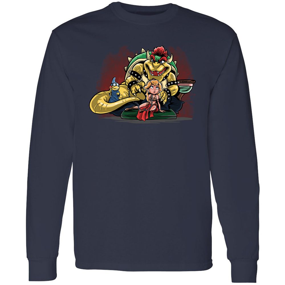 Long Sleeve T-Shirt - H71D6EDV - Navy - 2