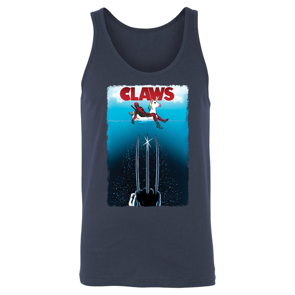 Unisex Jersey Tank - RFEP8QQH - Navy - 2