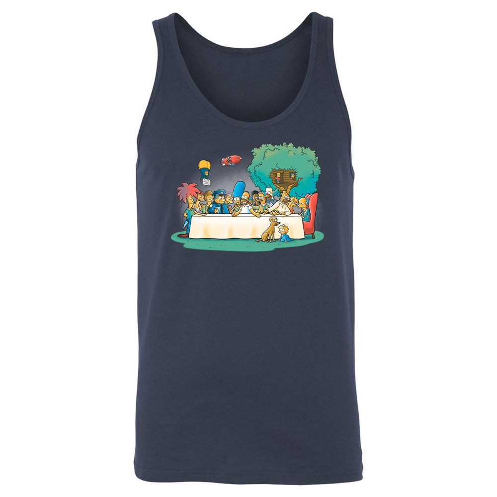 Unisex Jersey Tank - 8GVNZFN1 - Navy - 2