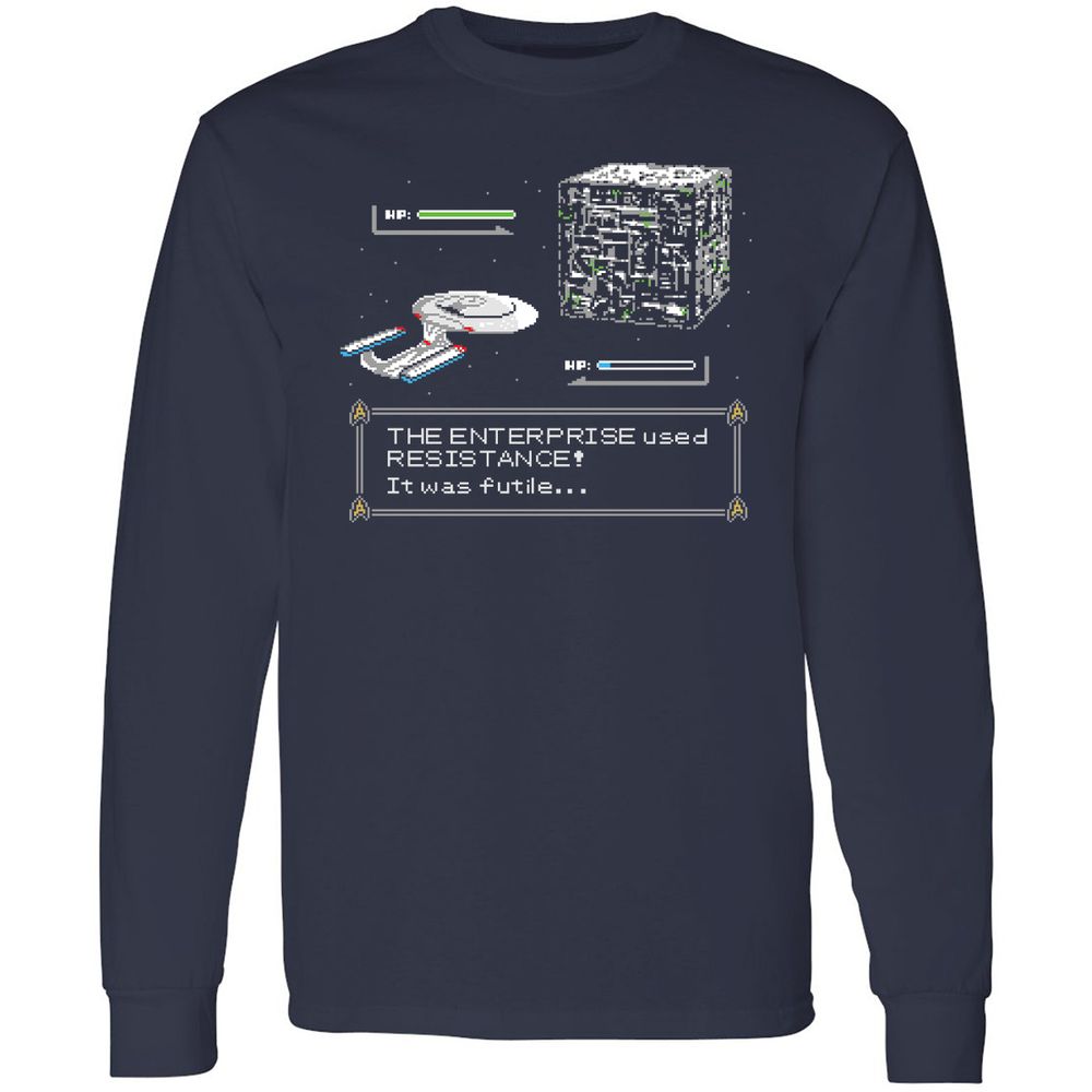 Long Sleeve T-Shirt - 2G1G2PZE - Navy - 2