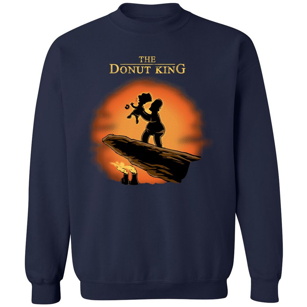Classic Unisex Sweatshirt - TQQQQMCD - Navy - 2