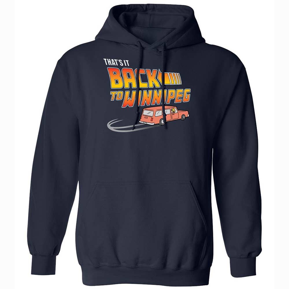 Classic Unisex Hoodie - 8T3ZJ1BH - Navy - 2