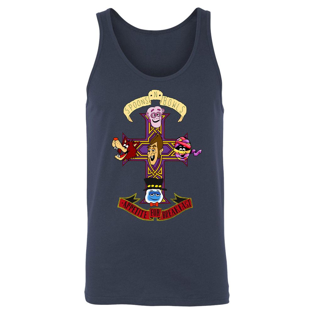 Unisex Jersey Tank - E4JGYBLL - Navy - 2
