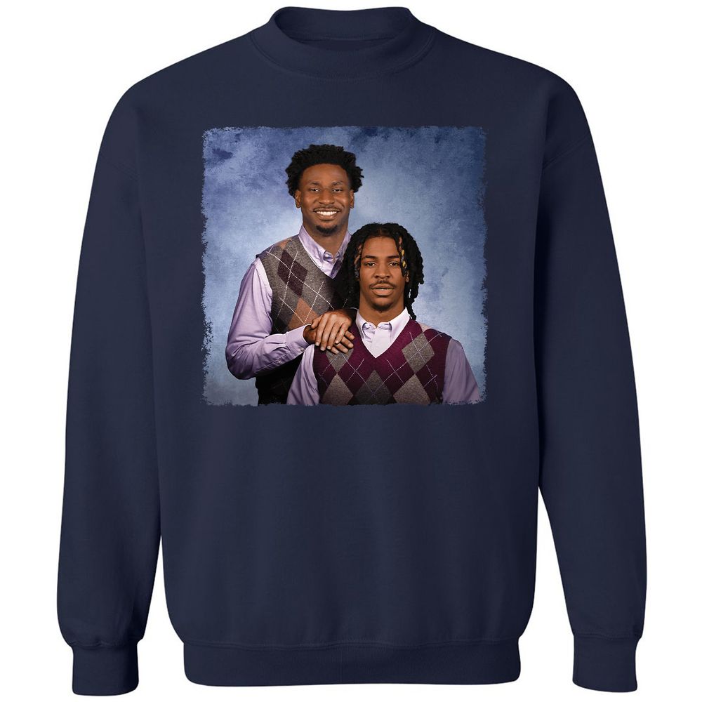 Classic Unisex Sweatshirt - Q99DMQT7 - Navy - 2