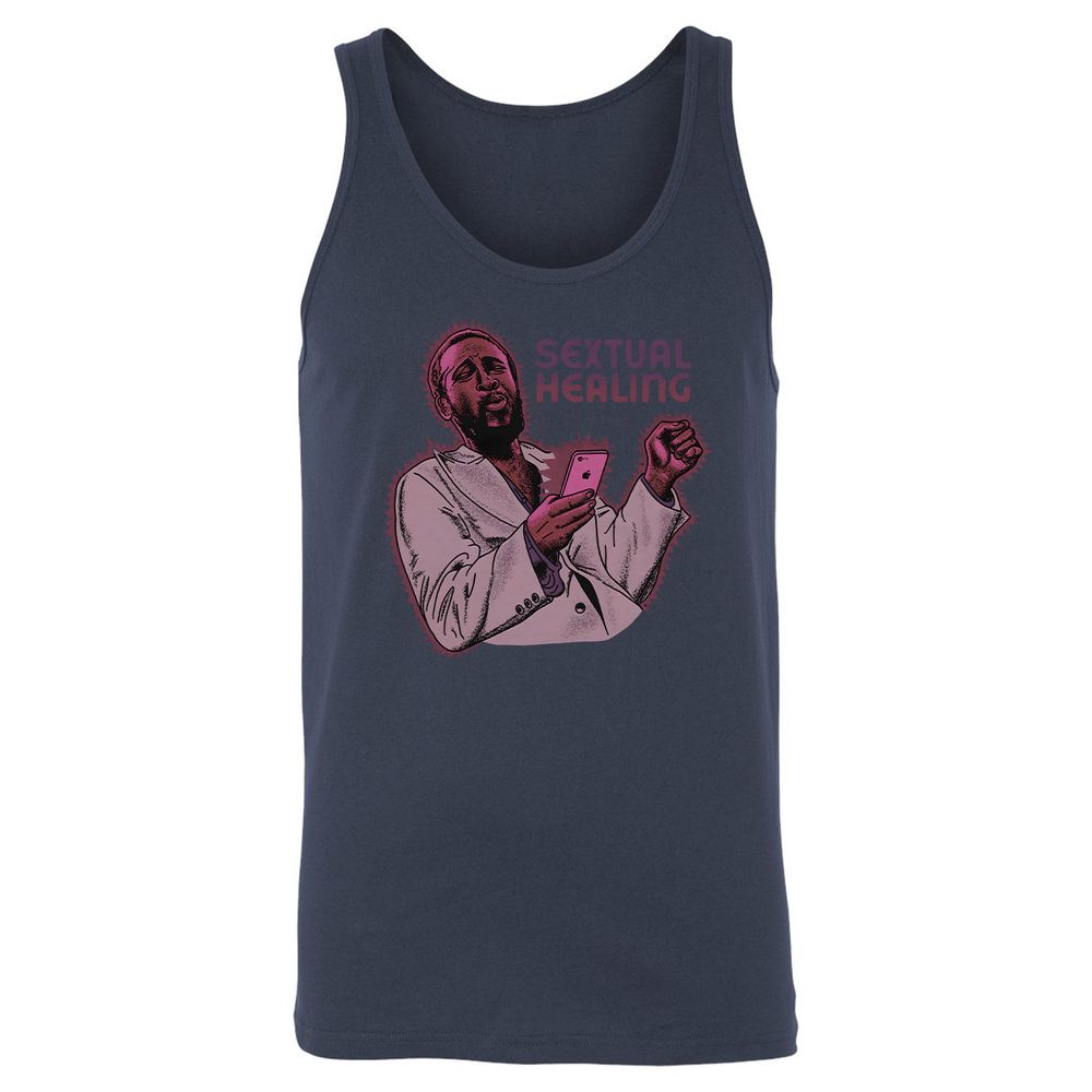 Unisex Jersey Tank - D9Z699GX - Navy - 2