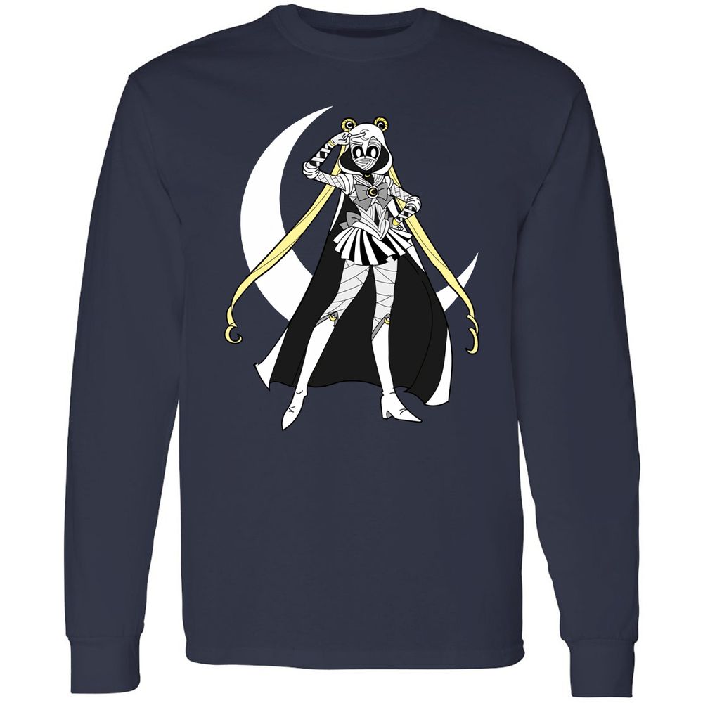 Long Sleeve T-Shirt - 6XA5JQDG - Navy - 2