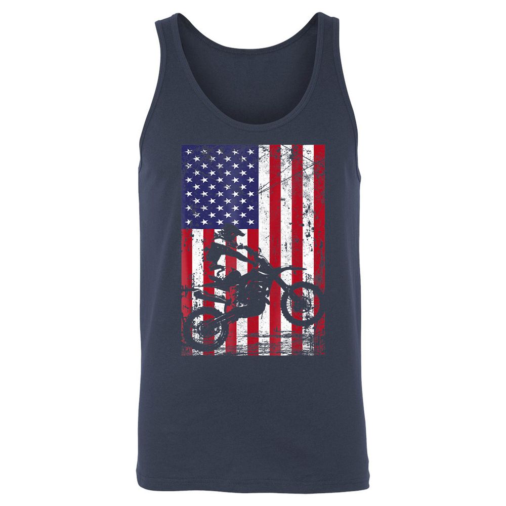Unisex Jersey Tank - THX4ZF85 - Navy - 2