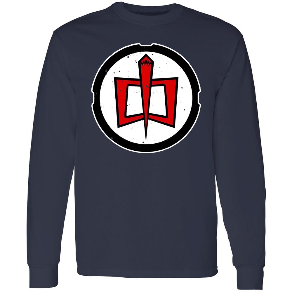 Long Sleeve T-Shirt - 9VAKQEX3 - Navy - 2