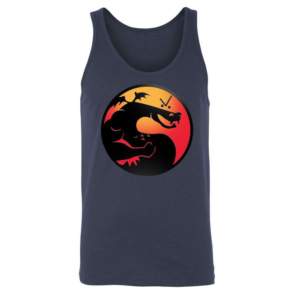 Unisex Jersey Tank - 7ZEFHNQB - Navy - 2