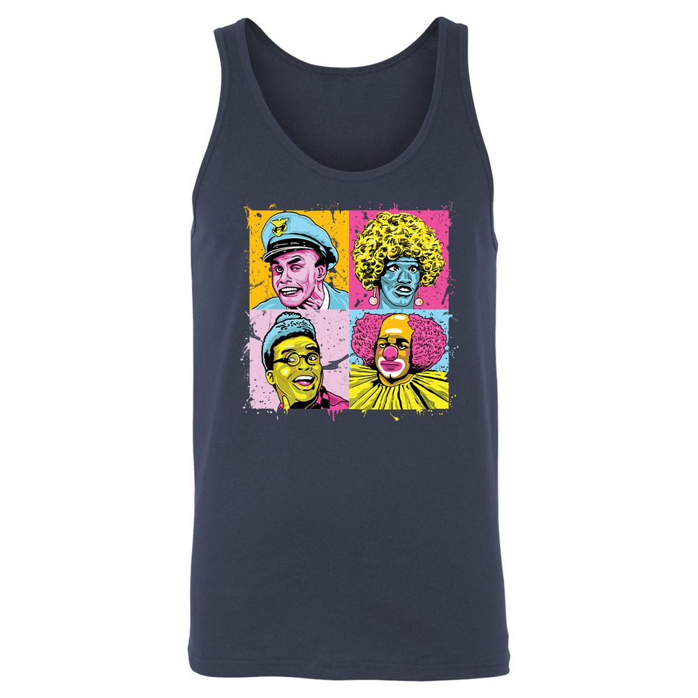 Unisex Jersey Tank - SJ9ZFFCC - Navy - 2