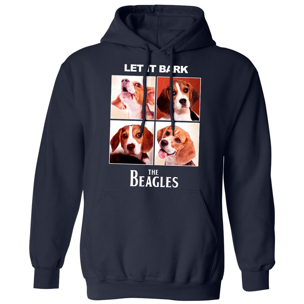 Classic Unisex Hoodie - 8KEG4YU1 - Navy - 2