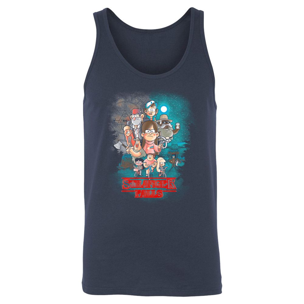 Unisex Jersey Tank - PSMQS35C - Navy - 2