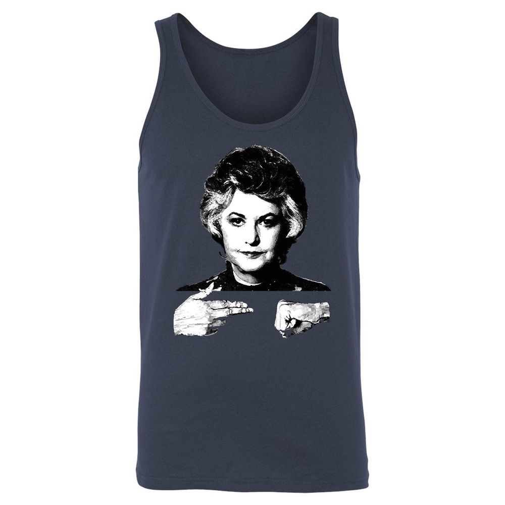 Unisex Jersey Tank - 9HESTL8P - Navy - 2