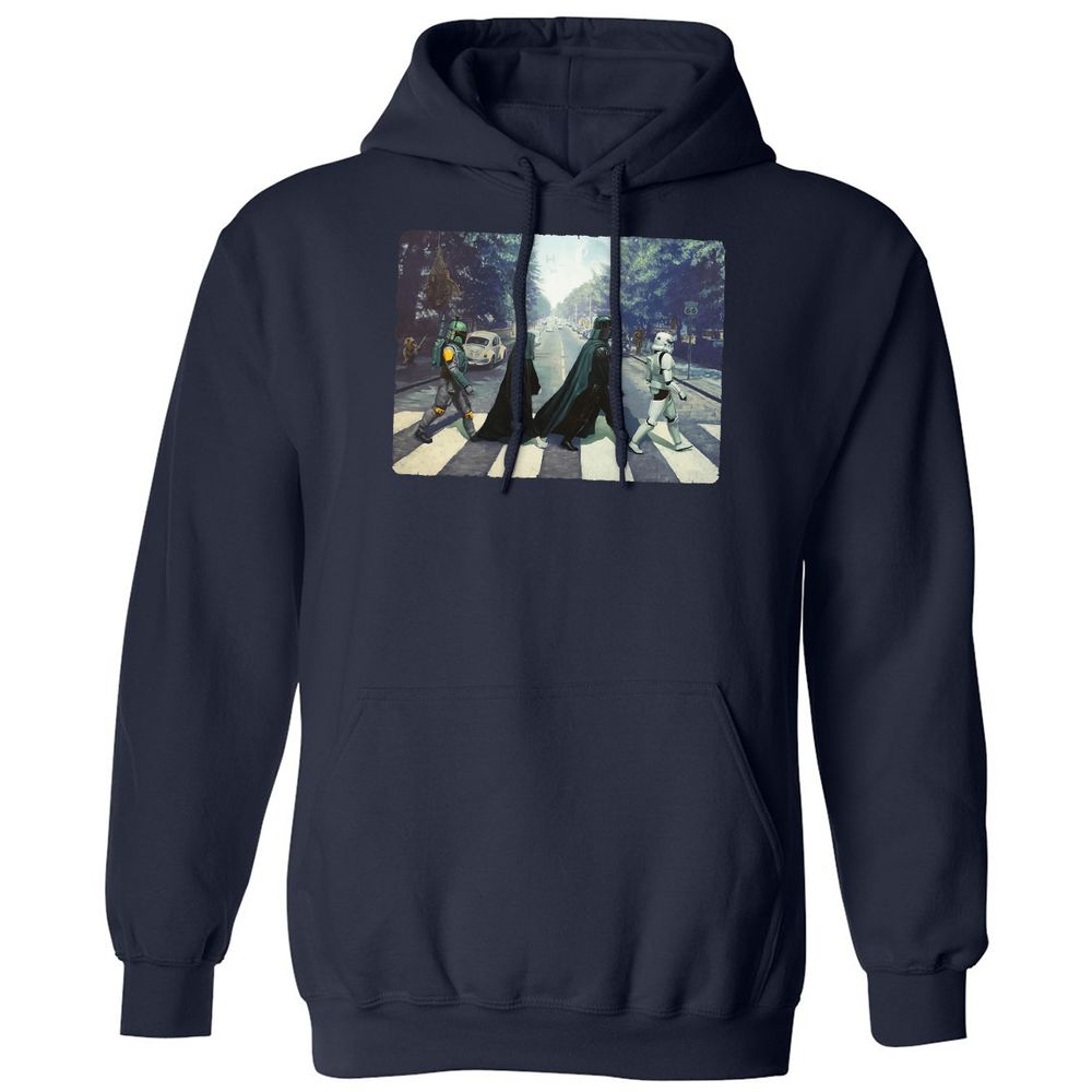 Classic Unisex Hoodie - PDN4RFG7 - Navy - 2