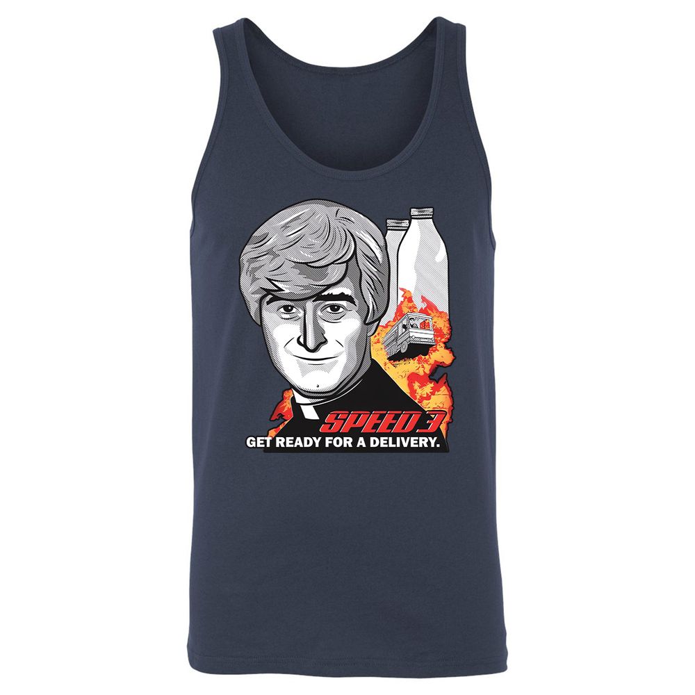 Unisex Jersey Tank - E95RBXGE - Navy - 2