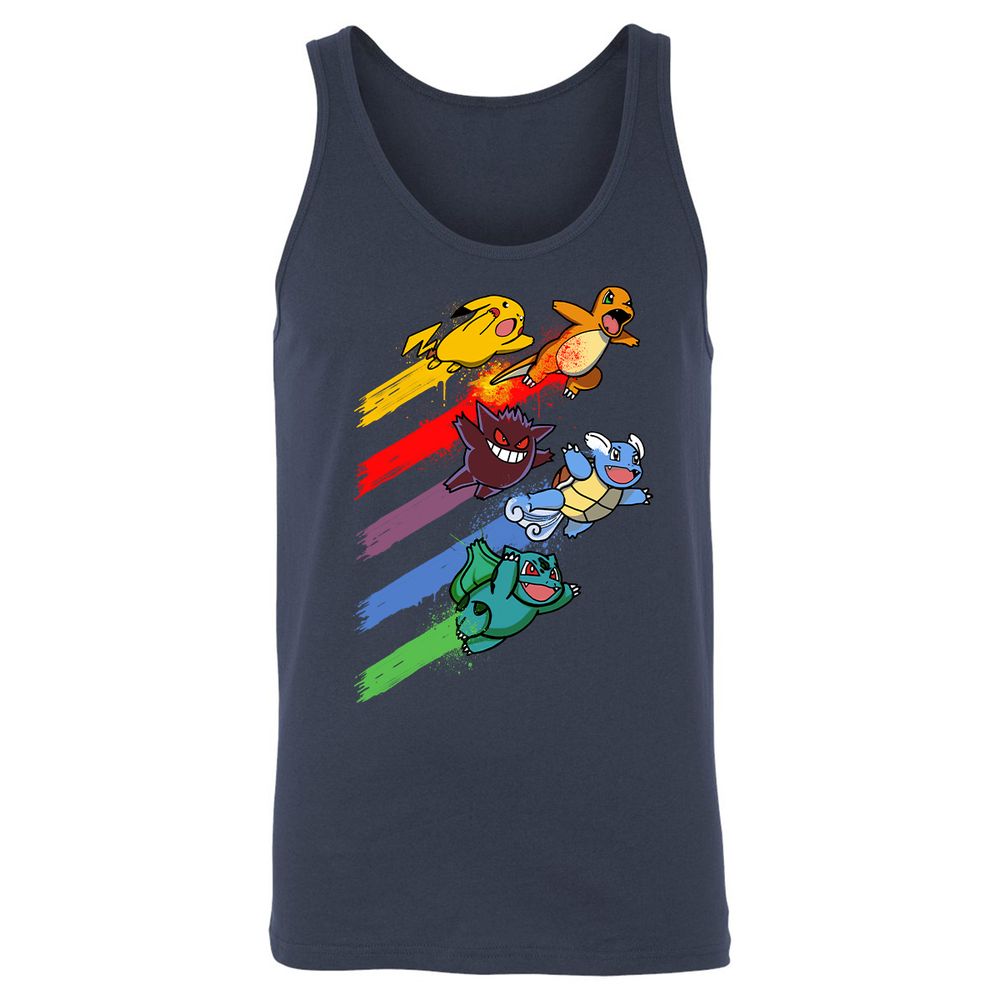 Unisex Jersey Tank - 6DELE58B - Navy - 2