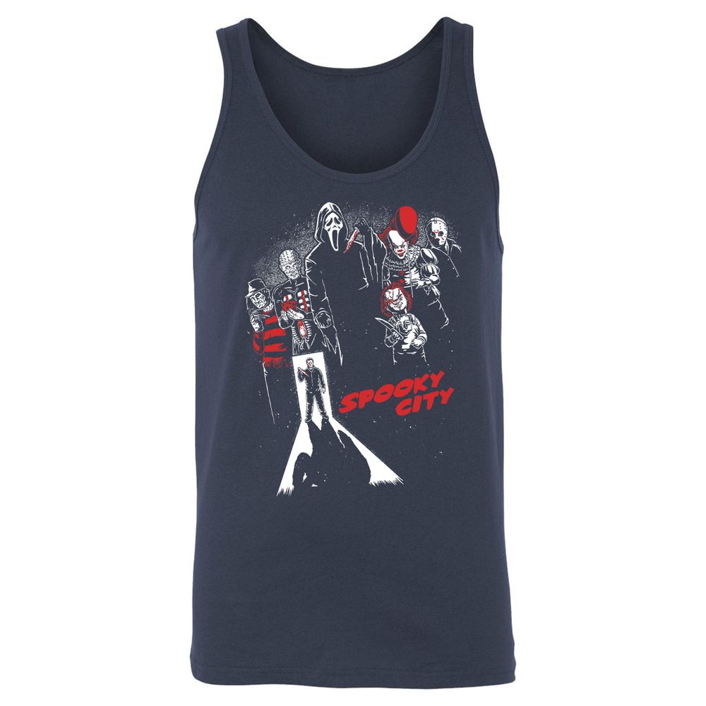 Unisex Jersey Tank - D7FPC5F6 - Navy - 2