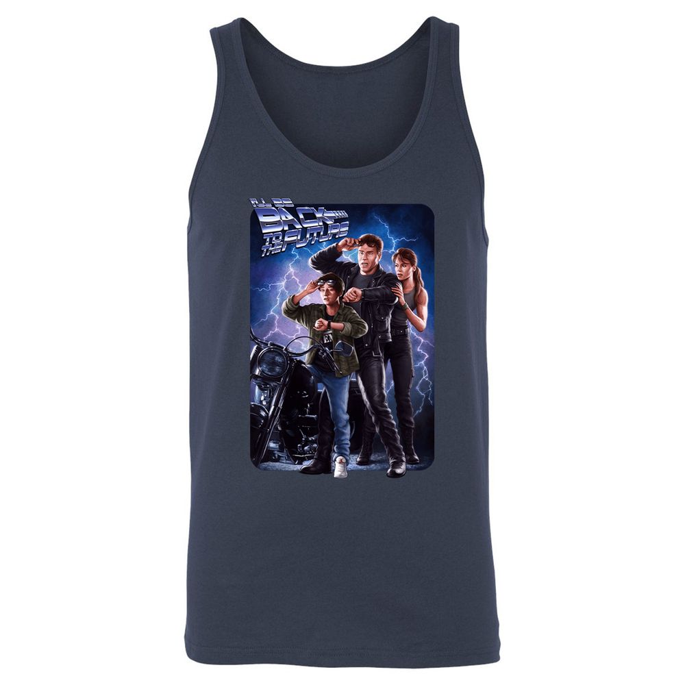 Unisex Jersey Tank - UWL8K17C - Navy - 2