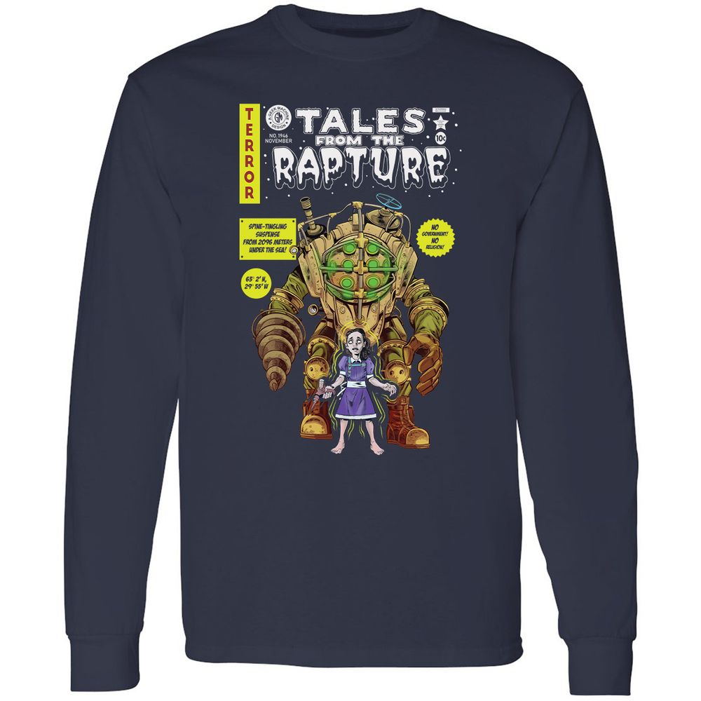 Long Sleeve T-Shirt - KW6EM9ZV - Navy - 2