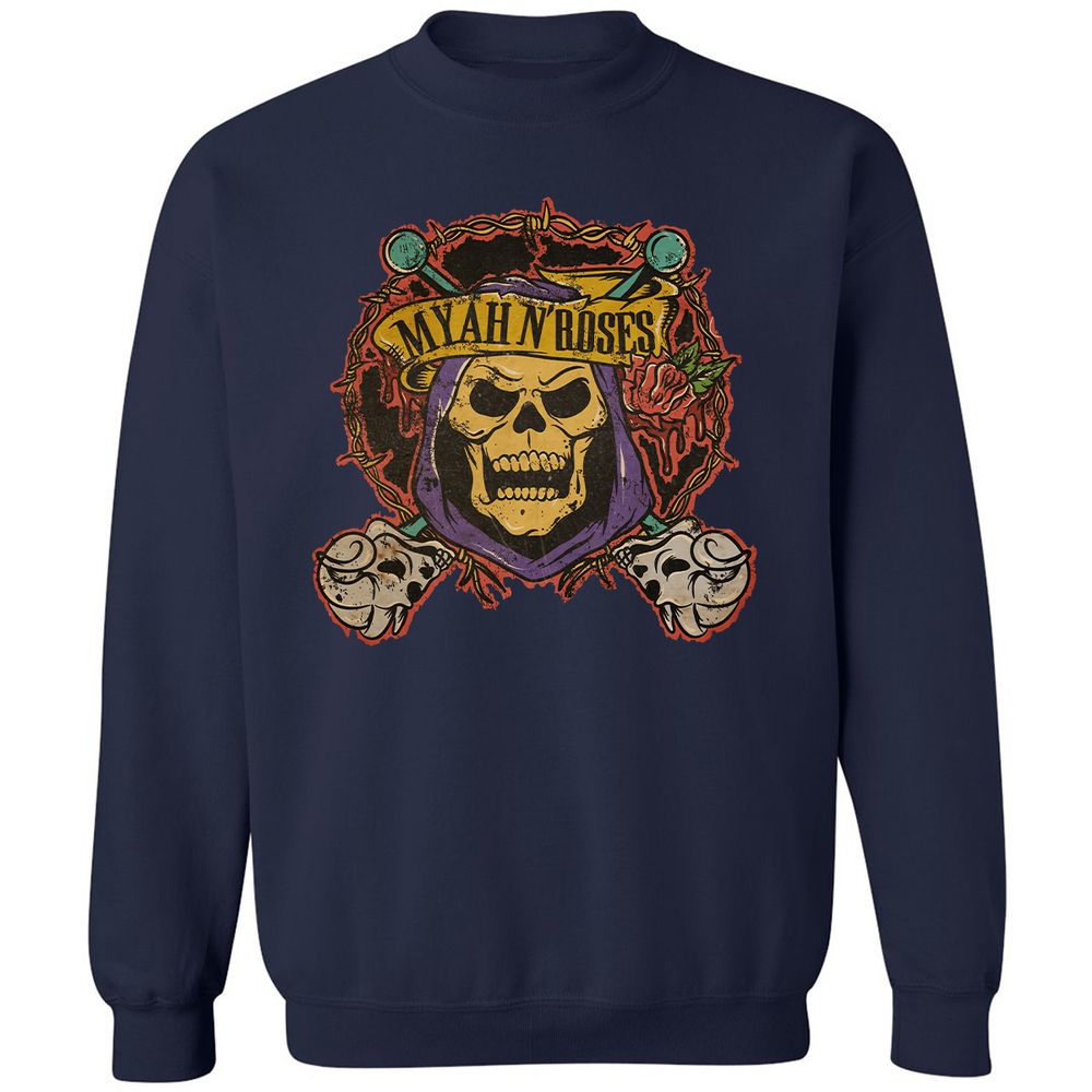 Classic Unisex Sweatshirt - BU78JJSU - Navy - 2