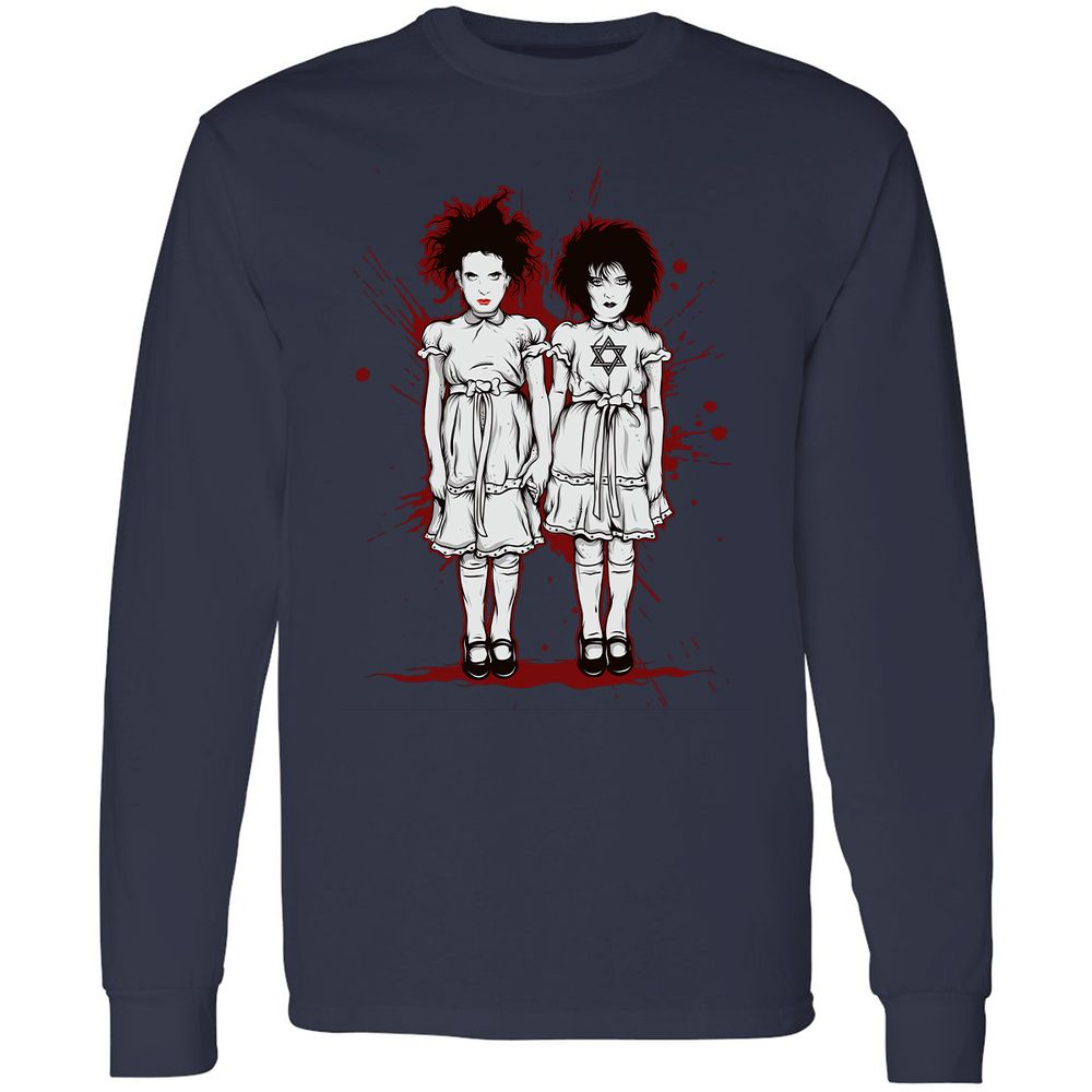 Long Sleeve T-Shirt - 5YXBCERH - Navy - 2