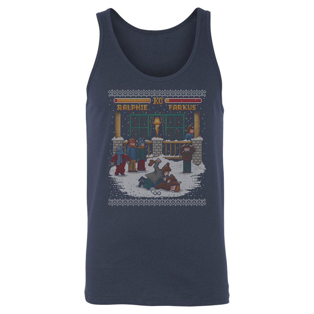 Unisex Jersey Tank - 7LJML9XW - Navy - 2