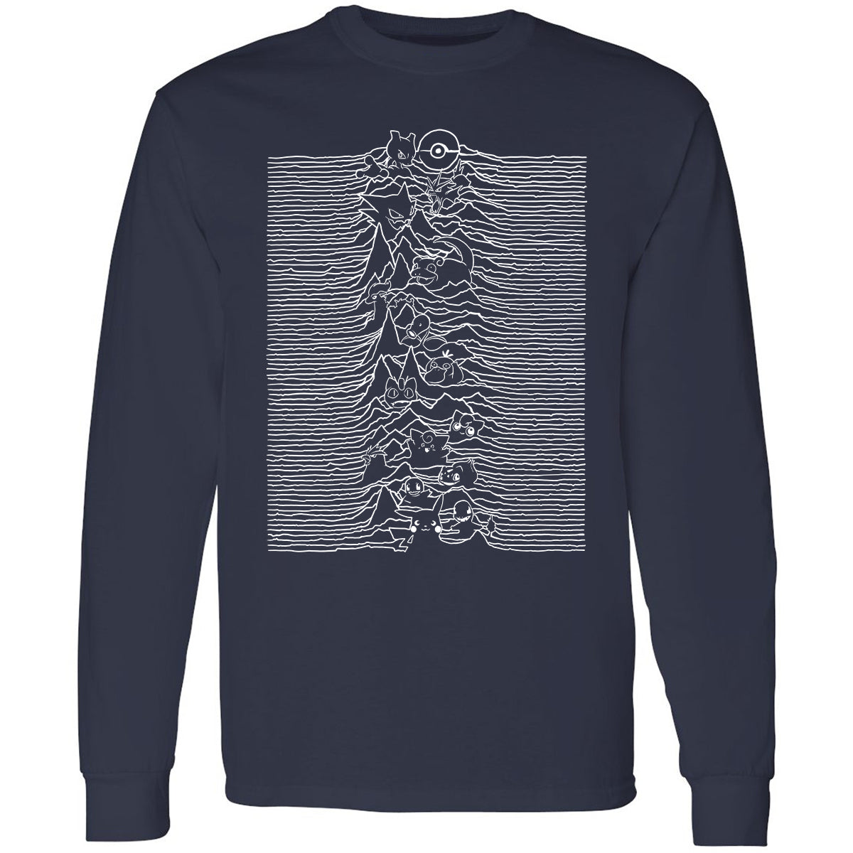 Long Sleeve T-Shirt - YN9ZQEBB - Navy - 2