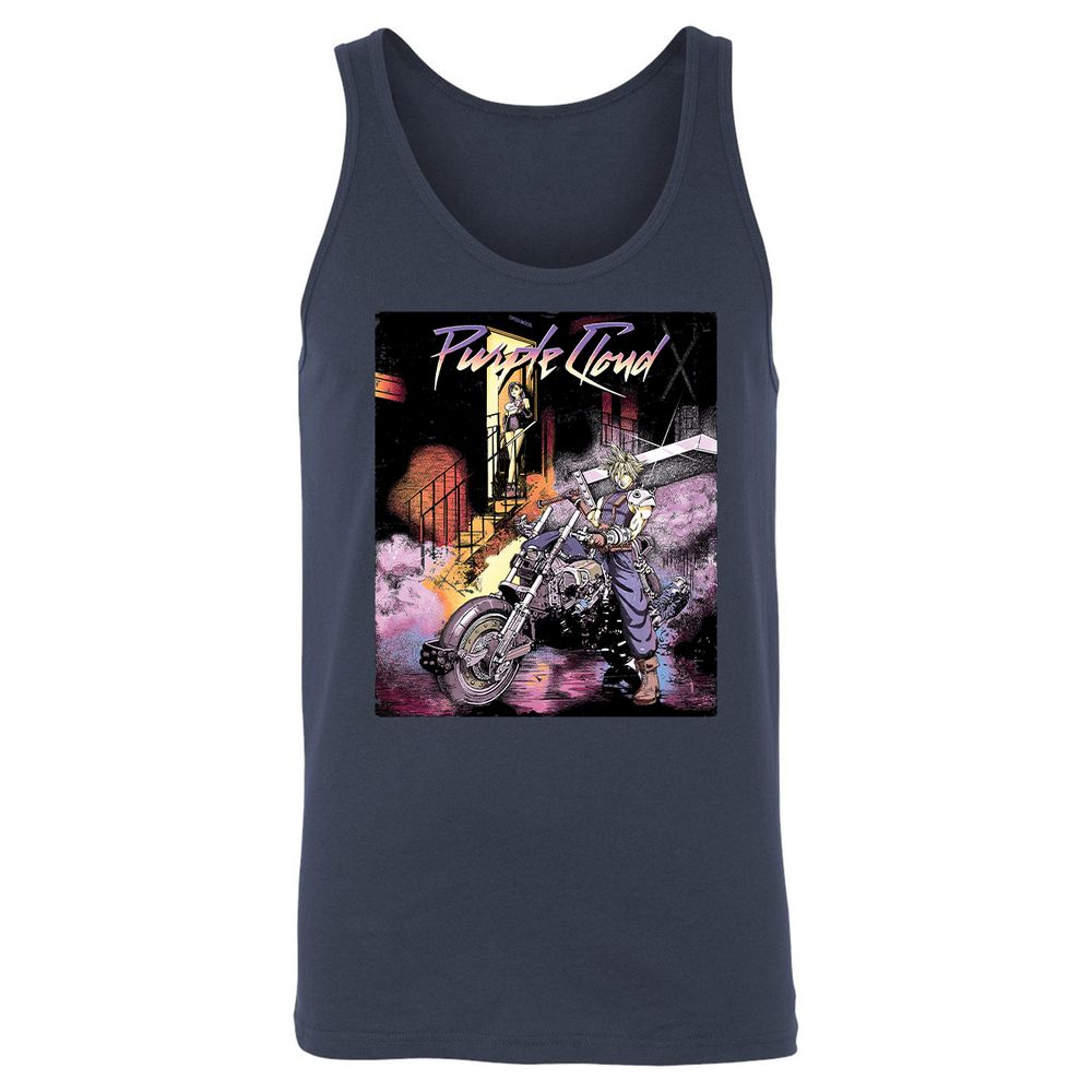 Unisex Jersey Tank - XD13Q3XX - Navy - 2