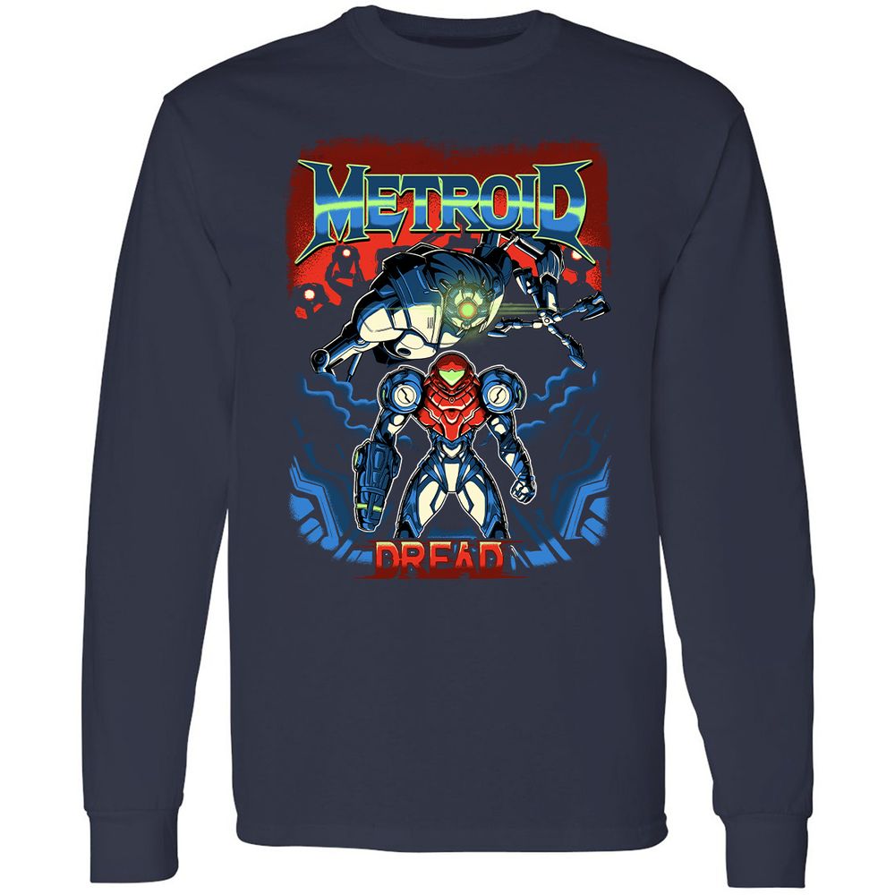 Long Sleeve T-Shirt - UF87G6JX - Navy - 2