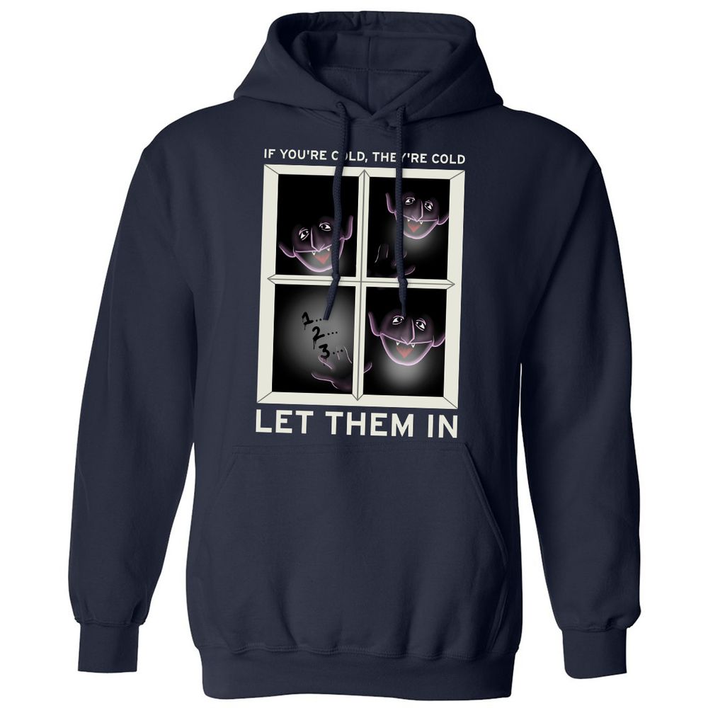 Classic Unisex Hoodie - TQVRJYSF - Navy - 2