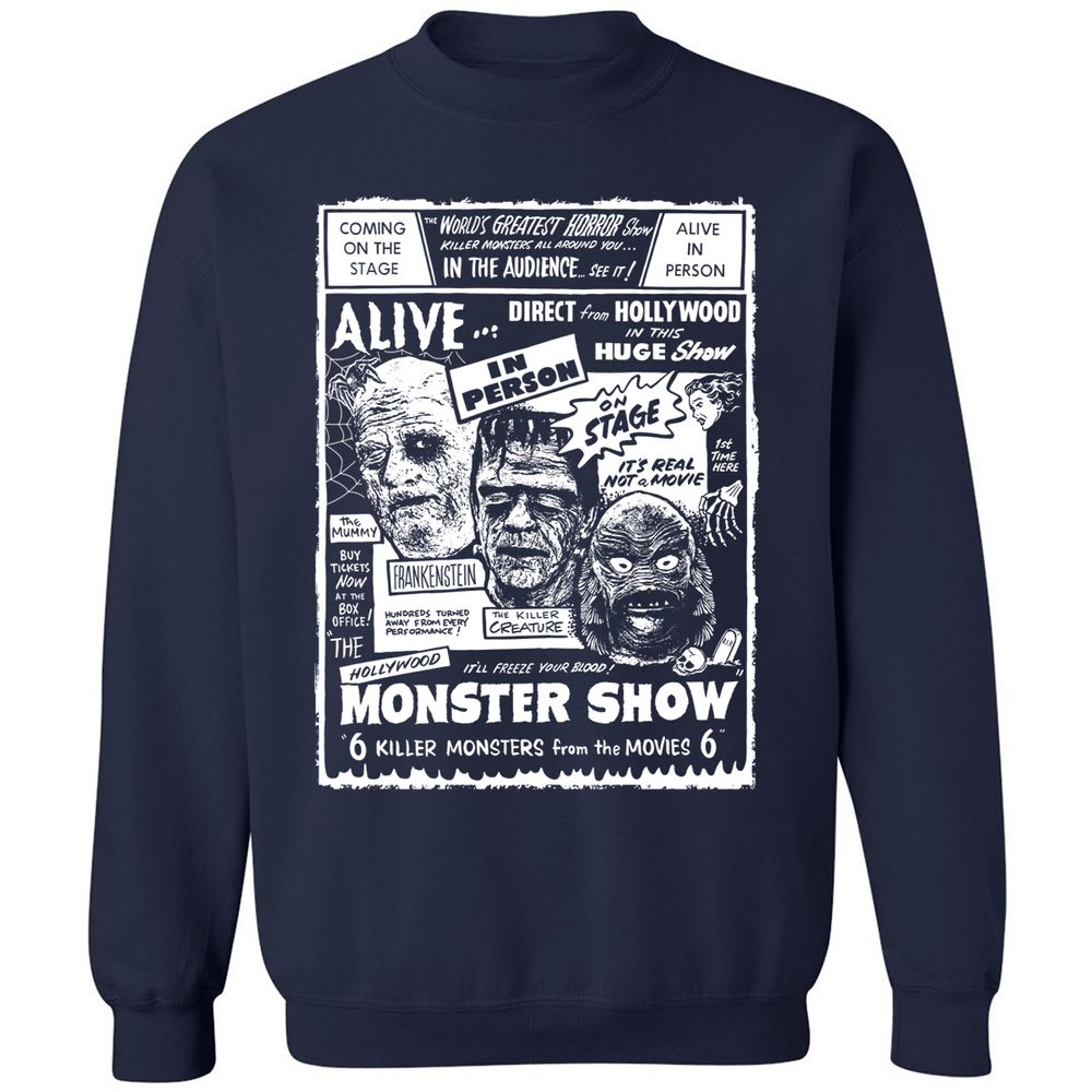 Classic Unisex Sweatshirt - 4ATNLTMD - Navy - 2