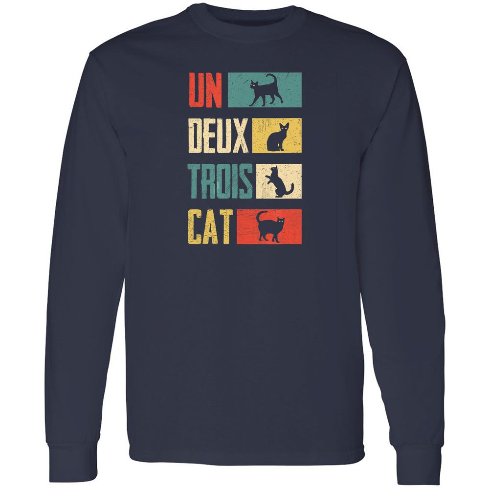 Long Sleeve T-Shirt - 26MSSSPF - Navy - 2