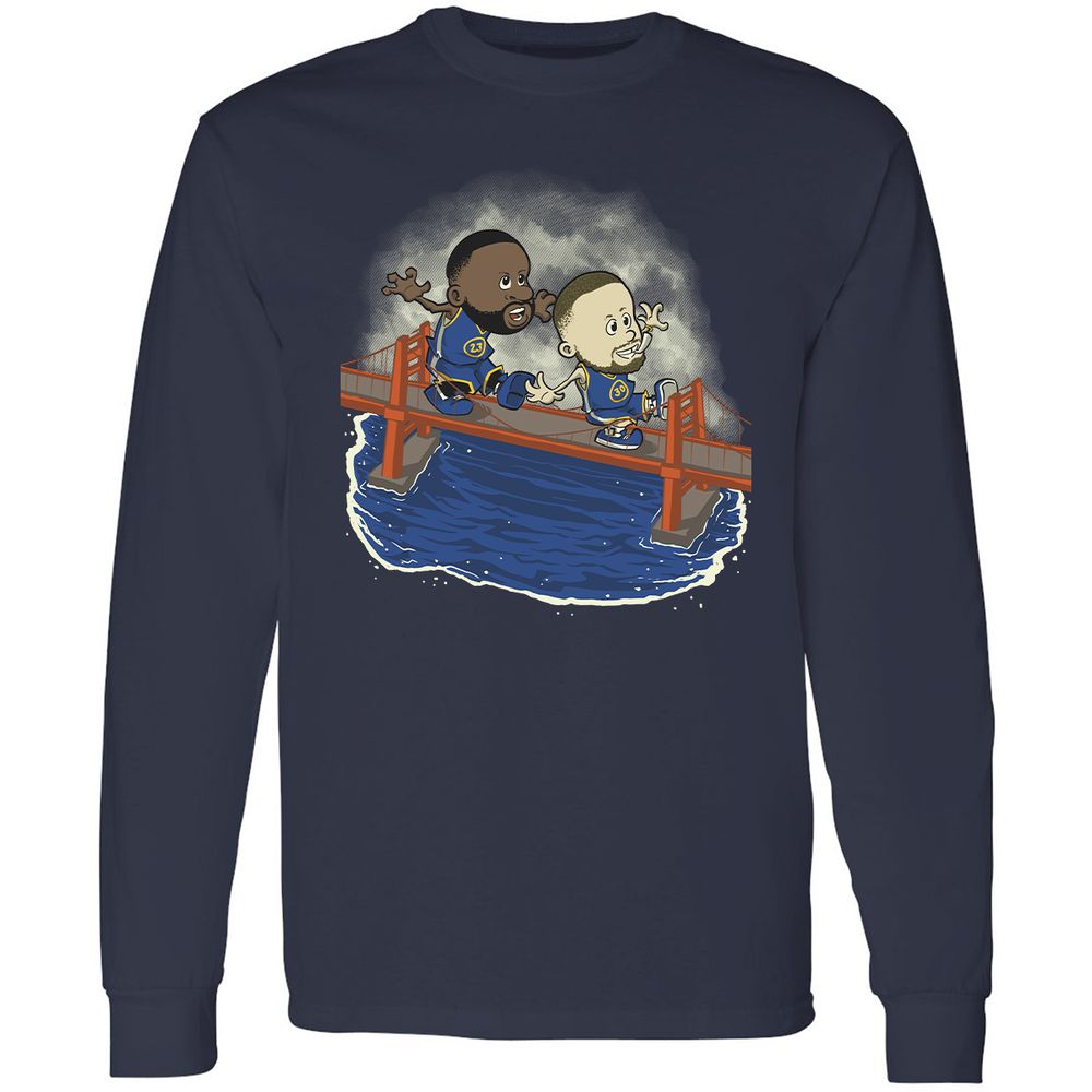 Long Sleeve T-Shirt - Black - Navy - 2