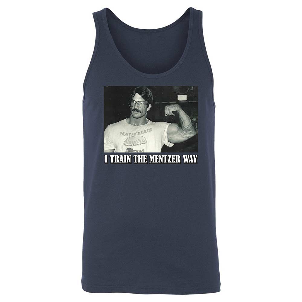 Unisex Jersey Tank - 9GLN4XW9 - Navy - 2