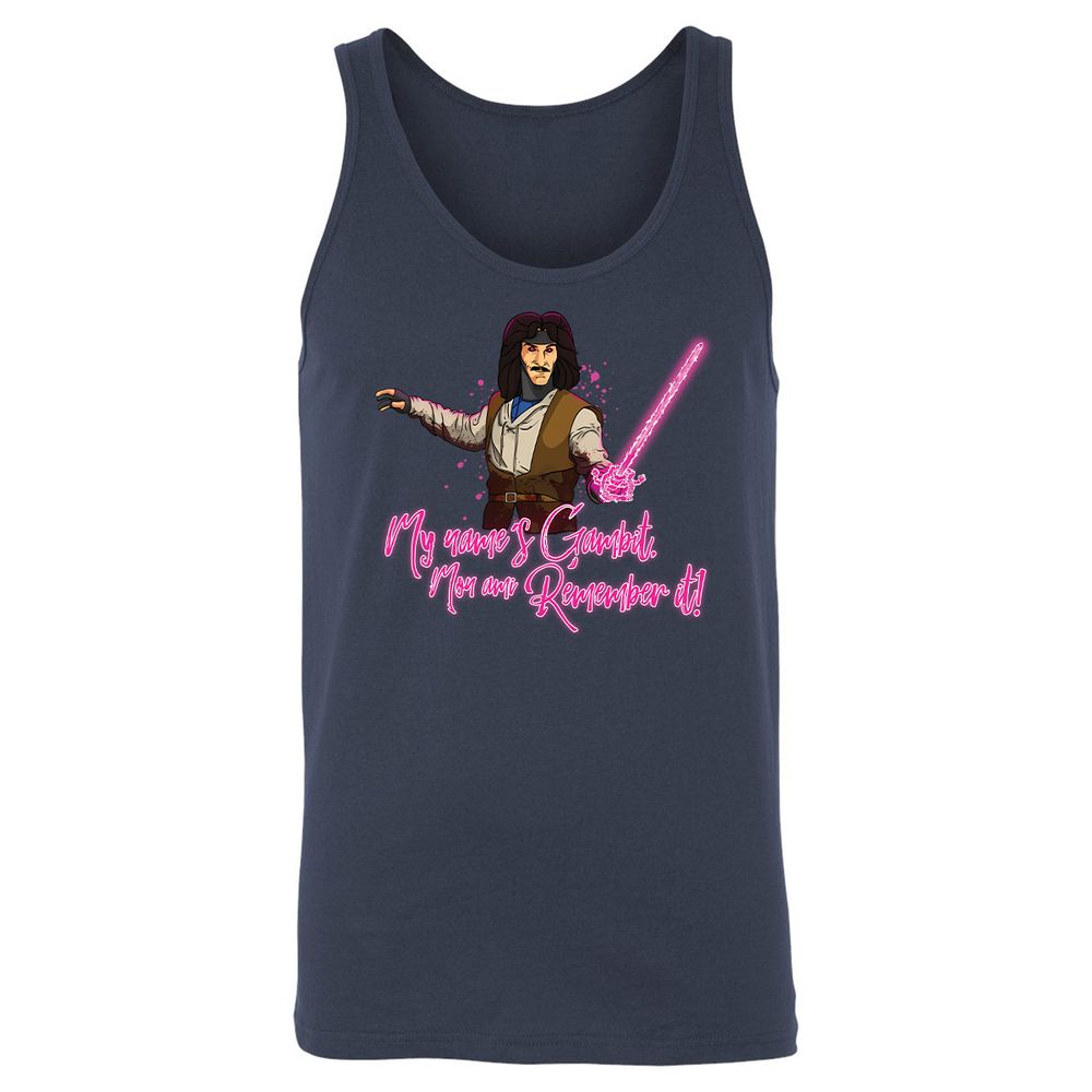 Unisex Jersey Tank - 6X5FHGUZ - Navy - 2