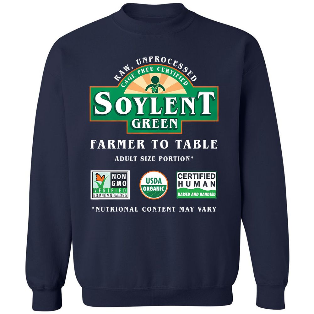Classic Unisex Sweatshirt - PGXW7NMJ - Navy - 2