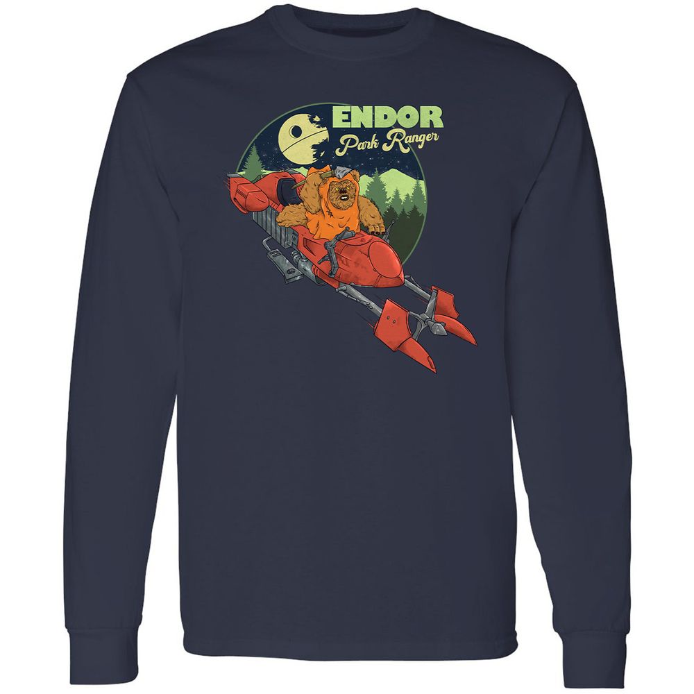 Long Sleeve T-Shirt - FAR6ELM2 - Navy - 2