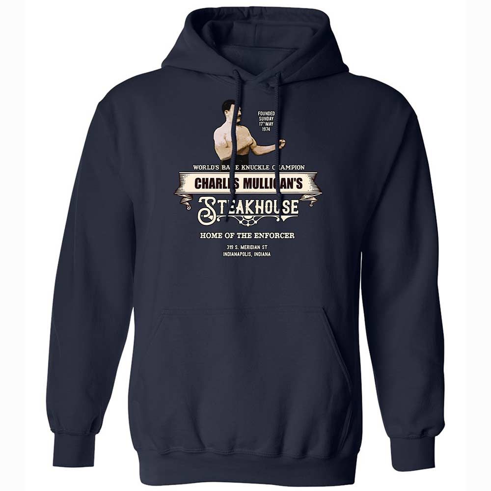 Classic Unisex Hoodie - 1U8V9884 - Navy - 2