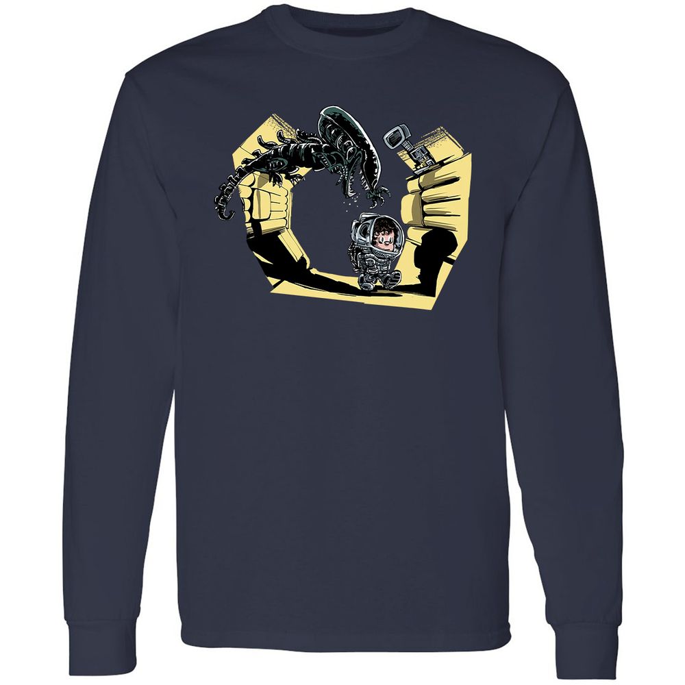 Long Sleeve T-Shirt - TYY15BKV - Navy - 2