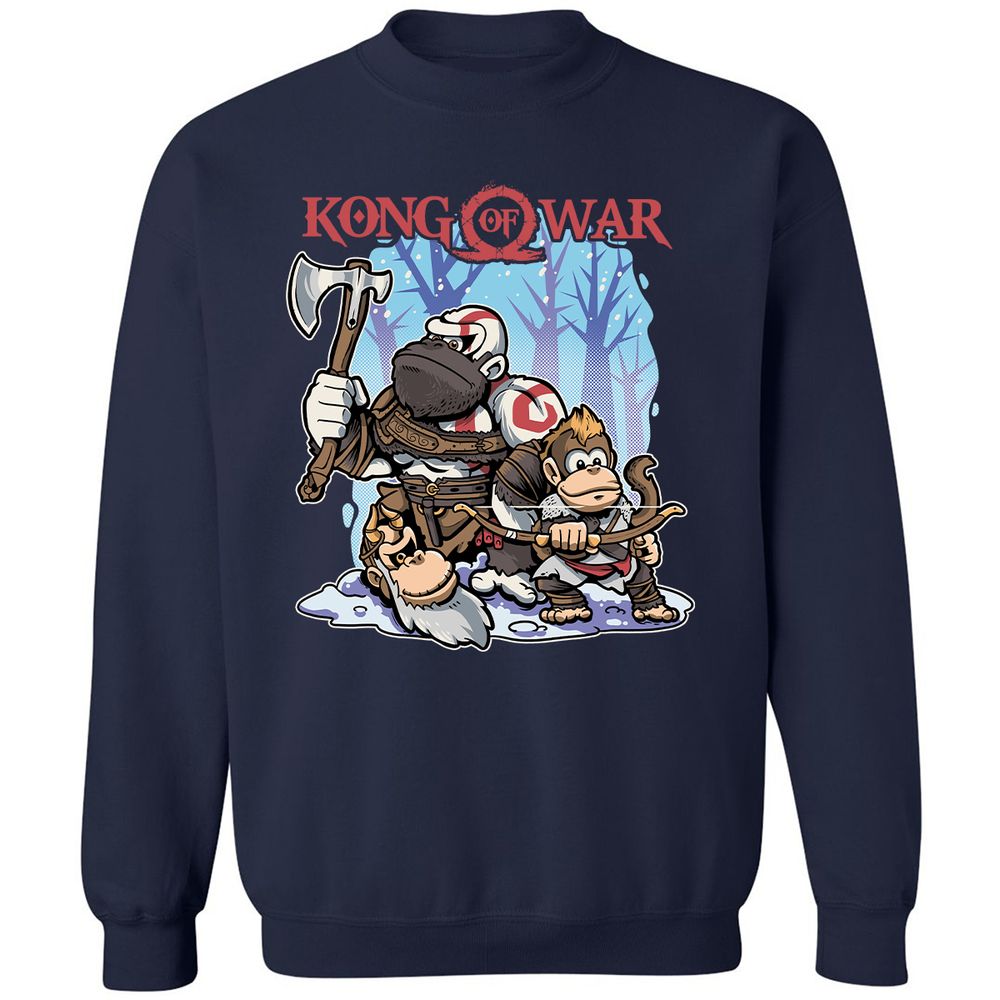 Classic Unisex Sweatshirt - U192Q5ZH - Navy - 2