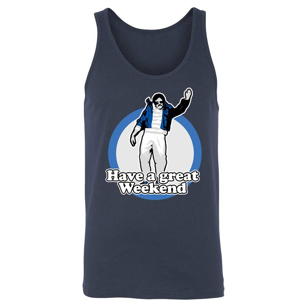 Unisex Jersey Tank - WEAZEBZ2 - Navy - 2