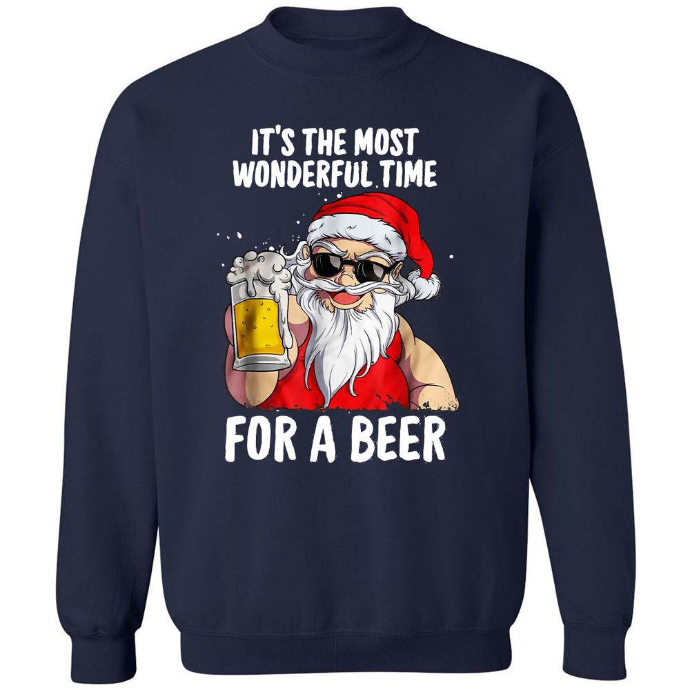 Classic Unisex Sweatshirt - U7TKX9V2 - Navy - 2