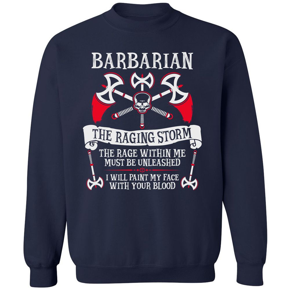 Classic Unisex Sweatshirt - 1VGC8DCM - Navy - 2